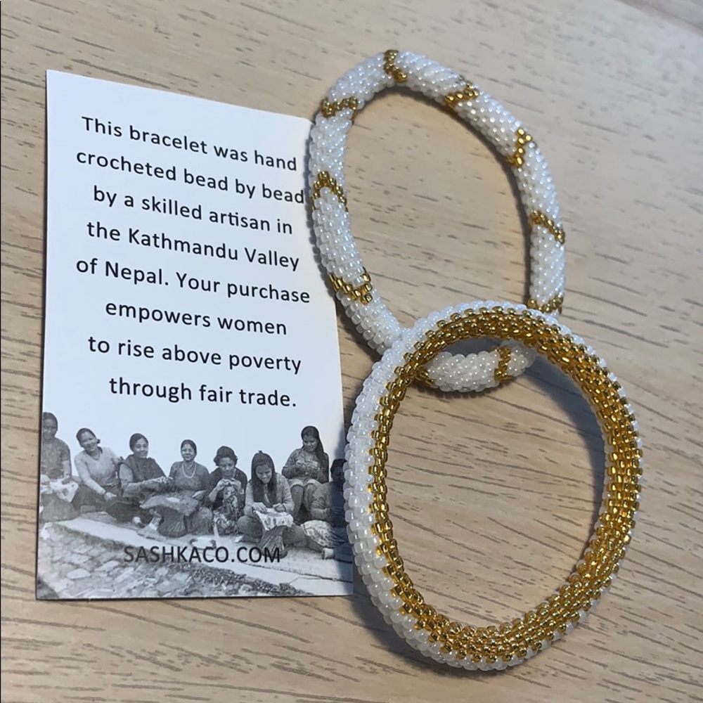 2 Sashka Beaded Bracelets